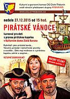 Pirátské vánoce - karneval pro děti s pravou pirátskou kapelou