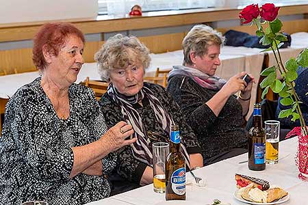 Setkání důchodců obce Dolní Třebonín 8.3.2018, Foto: Lubor Mrázek