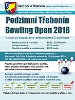 Podzimní Třebonín Bowling Open 2018