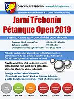 Jarní Třebonín Petangue Open 2019