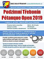 Podzimní Třebonín Petangue Open 2019