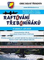 Raftování Třeboníňáků 2019