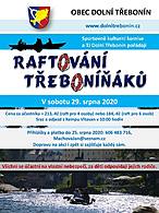 Raftování Třeboníňáků 2020