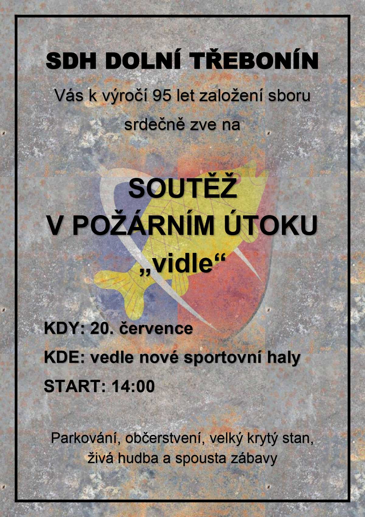 Soutěž v požárním útoku „Vidle“ 20. 7. 2024