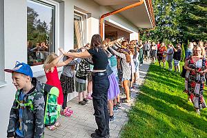 Zahájení školního roku v ZŠ Dolní Třebonín 2. 9. 2024, foto: Lubor Mrázek