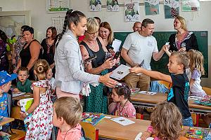 Zahájení školního roku v ZŠ Dolní Třebonín 2. 9. 2024, foto: Lubor Mrázek