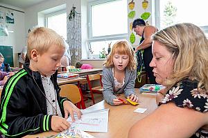 Zahájení školního roku v ZŠ Dolní Třebonín 2. 9. 2024, foto: Lubor Mrázek