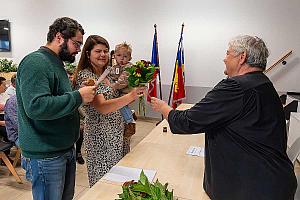 Vítání občánků v Dolním Třeboníně 12. 10. 2024, foto: Lubor Mrázek