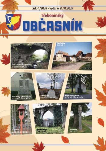 Třebonínský občasník 1/2024 ze dne 21.10.2024