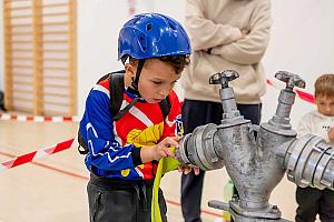 Závody TFA dětí pro mladé hasiče, SKC Dolní Třebonín 23. 11. 2024, foto: Lubor Mrázek