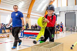 Závody TFA dětí pro mladé hasiče, SKC Dolní Třebonín 23. 11. 2024, foto: Lubor Mrázek