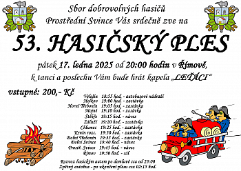 Hasičský ples Svince 2025