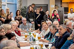 Setkání důchodců, restaurace SKC Dolní Třebonín 13. března 2025, foto: Lubor Mrázek