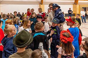 Dětský karneval v Dolním Třeboníně 15. března 2025, foto: Lubor Mrázek