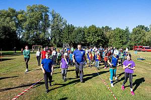 Závody TFA mladých hasičů, Dolní Třebonín 6. 9. 2025, foto: Lubor Mrázek