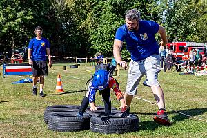 Závody TFA mladých hasičů, Dolní Třebonín 6. 9. 2025, foto: Lubor Mrázek