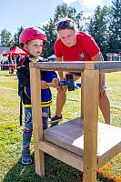 Závody TFA mladých hasičů, Dolní Třebonín 6. 9. 2025, foto: Lubor Mrázek