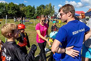 Závody TFA mladých hasičů, Dolní Třebonín 6. 9. 2025, foto: Lubor Mrázek