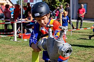 Závody TFA mladých hasičů, Dolní Třebonín 6. 9. 2025, foto: Lubor Mrázek