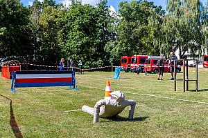 Závody TFA mladých hasičů, Dolní Třebonín 6. 9. 2025, foto: Lubor Mrázek