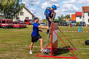 Závody TFA mladých hasičů, Dolní Třebonín 6. 9. 2025, foto: Lubor Mrázek