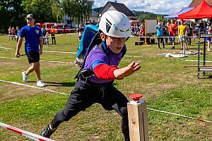 Závody TFA mladých hasičů, Dolní Třebonín 6. 9. 2025, foto: Lubor Mrázek
