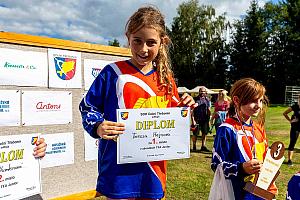 Závody TFA mladých hasičů, Dolní Třebonín 6. 9. 2025, foto: Lubor Mrázek