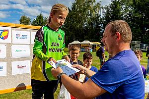 Závody TFA mladých hasičů, Dolní Třebonín 6. 9. 2025, foto: Lubor Mrázek