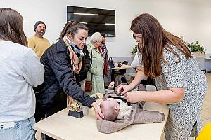 Vítání občánků v Dolním Třeboníně 8. 11. 2025, foto: Lubor Mrázek