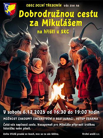 Dobrodružná cesta za Mikulášem 2025