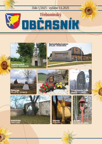 Třebonínský občasník 1/2025 ze dne 1.6.2025 Třebonínský občasník 1/2025 ze dne 1.6.2025