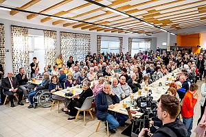 Setkání důchodců, restaurace SKC Dolní Třebonín 5. března 2026, foto: Lubor Mrázek