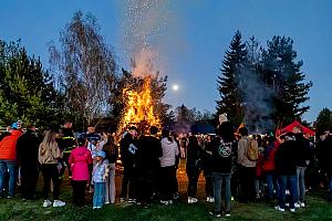 Pálení čarodějnic, Dolní Třebonín 30. 4. 2026, foto: Lubor Mrázek