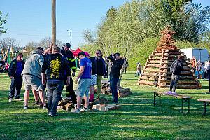 Pálení čarodějnic, Dolní Třebonín 30. 4. 2026, foto: Jan Švec