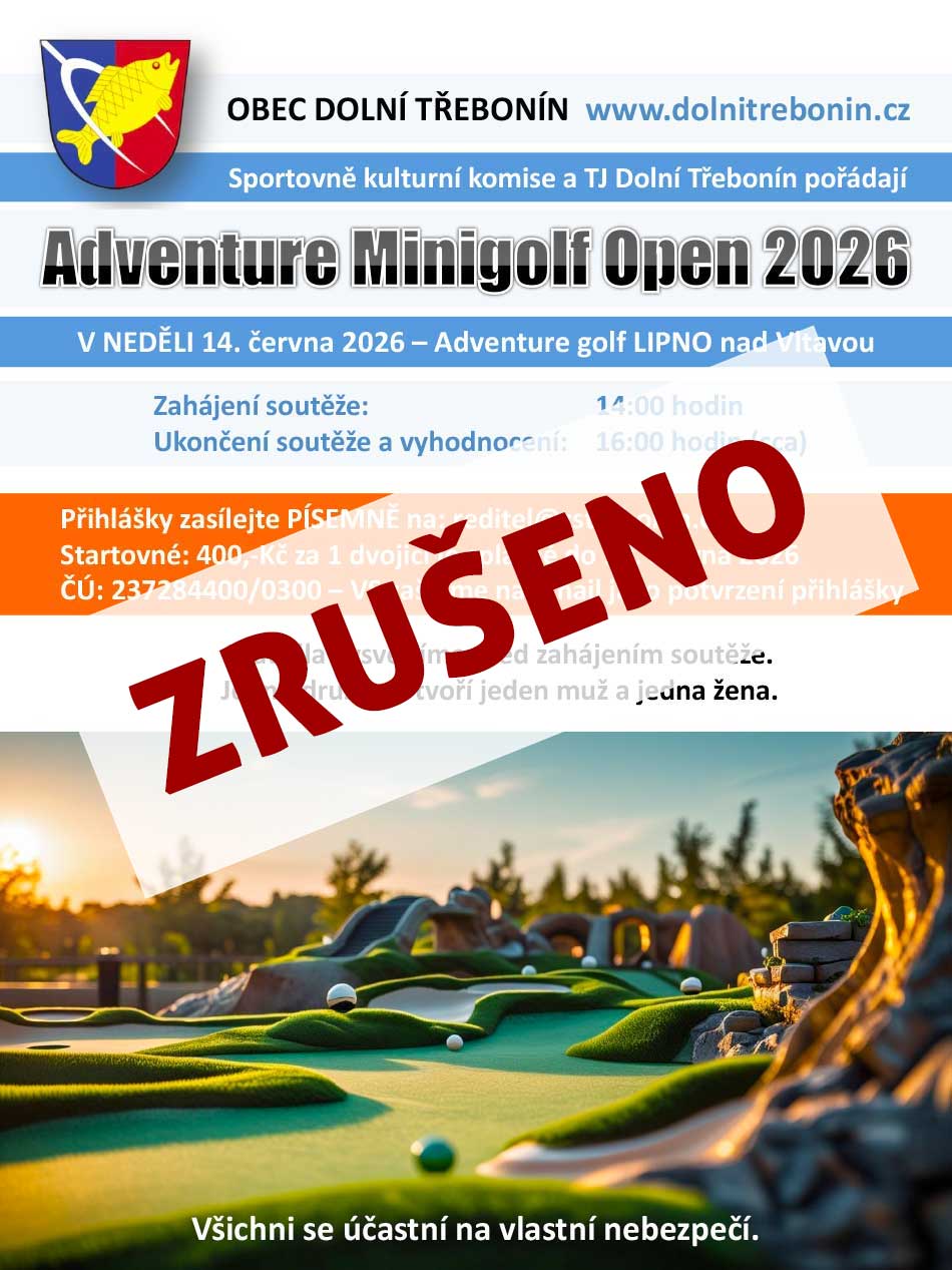 Adventure Minigolf Open 14. 6. 2026