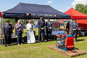 Svěcení požární stříkačky v Dolním Třeboníně 23. 5. 2026, foto: Lubor Mrázek