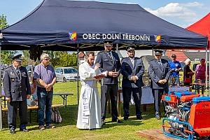 Svěcení požární stříkačky v Dolním Třeboníně 23. 5. 2026, foto: Lubor Mrázek
