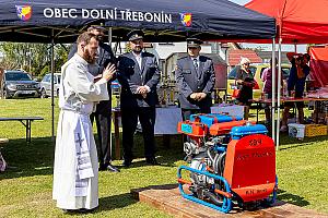 Svěcení požární stříkačky v&nbsp;Dolním Třeboníně 23. 5. 2026, foto: Lubor Mrázek