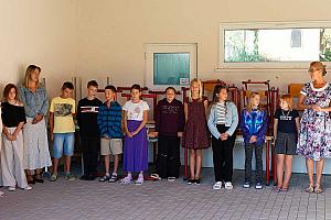 Zahájení školního roku v ZŠ Dolní Třebonín 1. 9. 2026, foto: Lubor Mrázek
