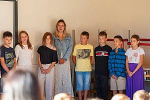 Zahájení školního roku v ZŠ Dolní Třebonín 1. 9. 2026, foto: Lubor Mrázek