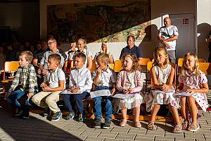Zahájení školního roku v ZŠ Dolní Třebonín 1. 9. 2026, foto: Lubor Mrázek