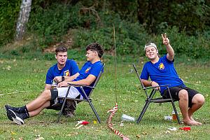 Závody v požárním útoku mladých hasičů, Dolní Třebonín 12. 9. 2026, foto: Lubor Mrázek