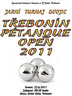 Jarní Třebonín Petanque Open 2011