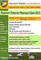 Podzimní Třebonín Petangue Open 2013