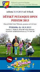 Podzimní Dětský Petanque Open 2013