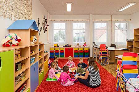 1. září 2014 v Mateřské škole Dolní Třebonín, Foto: Lubor Mrázek